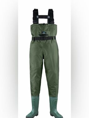 TruDave Olive Green Waterproof Waders